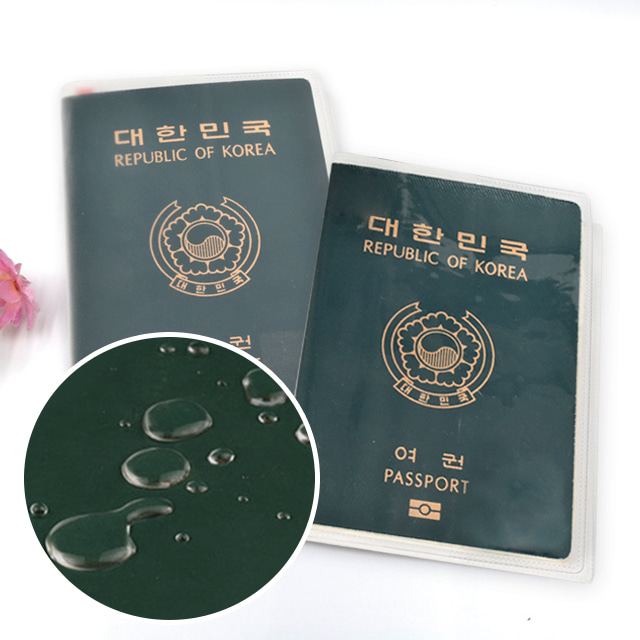 반투명 여권 케이스 대한민국 구여권 투명 PVC 심플 커버 홀더 추천 해외여행