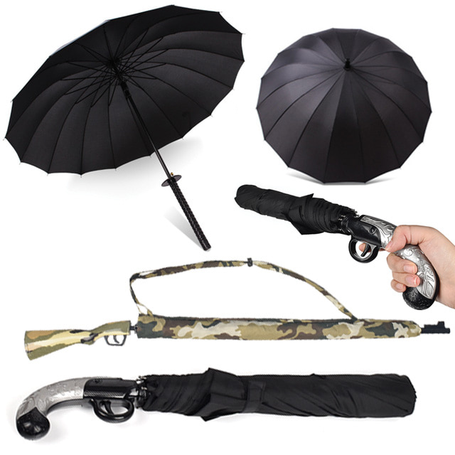 총우산 특이한 우산 칼우산 킹스맨 귀멸의칼날 검객 호신용 검 아이디어 사무라이 장우산