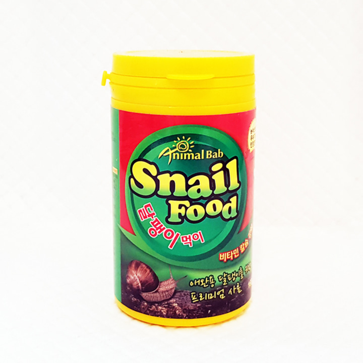 달팽이 먹이 사료 160g 영양 보충 분말형
