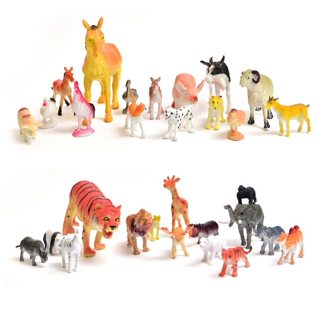 동물의왕국,가축대탐험/모형 피규어 장난감