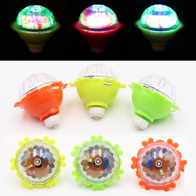 LED 불빛 팽이 장난감