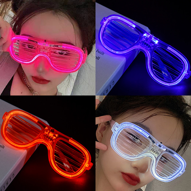 LED 선글라스 안경 인싸 힙한  특이한 선글라스 할로윈 파티 클럽 행사 운동회 졸업사진
