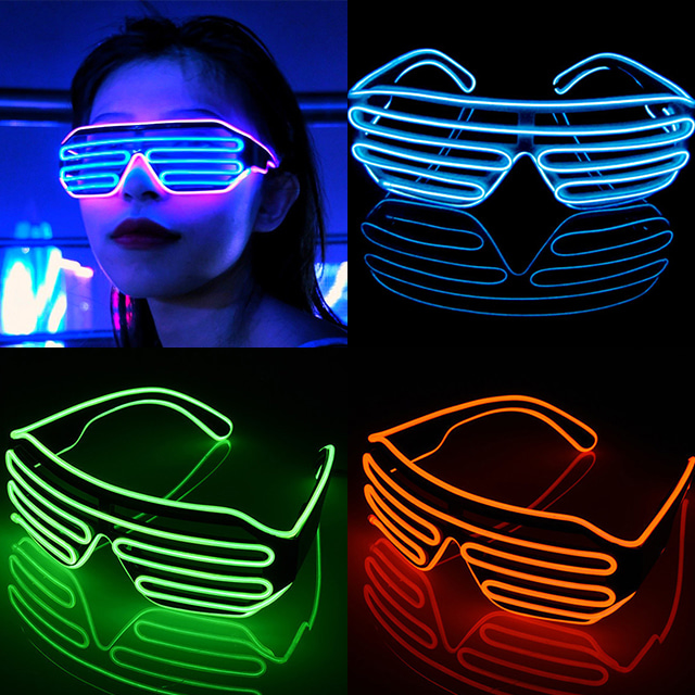 파티안경 할로윈 선글라스 LED 불빛 안경 인생네컷 웃긴 이상한 파티 용품 이벤트 소품