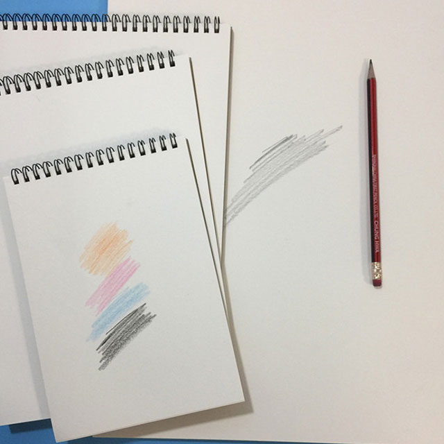 모아 드로잉북 스케치북 뜯어쓰는 그림 스케치 도화지 30매 8절 무지 갈색 종합장 다이소
