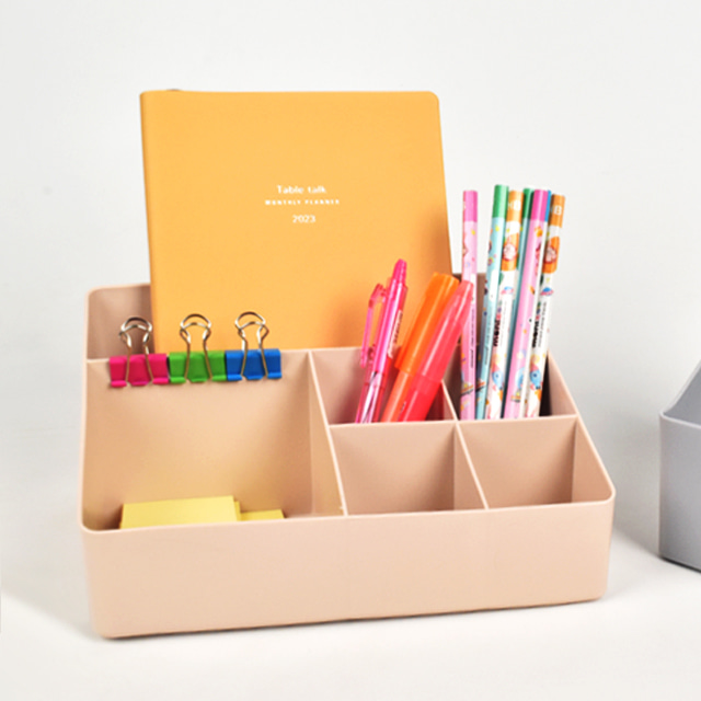 모아 연필꽂이 색연필 연필 펜꽂이 책상 볼펜 꽂이 다용도 사무실 필기구 정리함