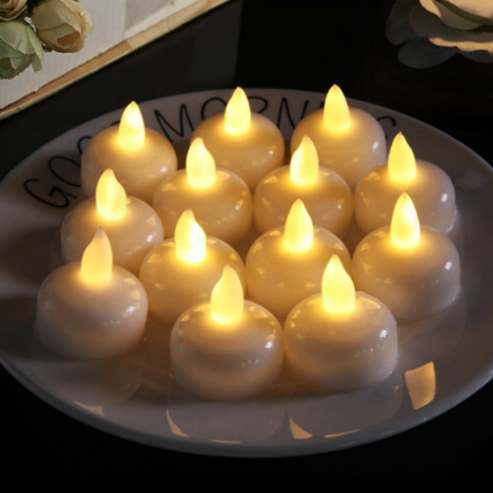 건전지초 LED 미니 캔들 양초 가짜초 건전지 가짜 캔들 촛불 티라이트 크리스마스 다이소
